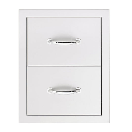 TruFlame - 17" Double Drawer | TF-DR2-17