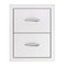 TruFlame - 17" Double Drawer | TF-DR2-17