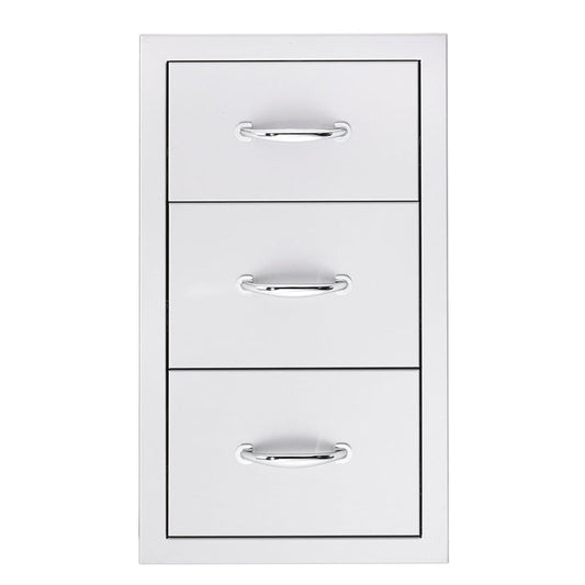 TruFlame - 17" Triple Drawer | TF-DR3-17