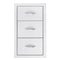 TruFlame - 17" Triple Drawer | TF-DR3-17