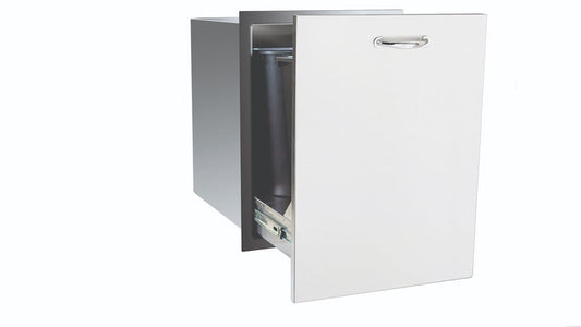 TruFlame - 20" 2-Bin Trash/Recycling Drawer | TF-TD2-20