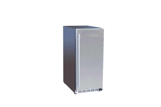 TruFlame - 15" Outdoor Rated Fridge w/Stainless Door | AMD-RFR-15S