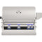 Fire Magic - Echelon Diamond E660i 30-Inch Built-In Natural Gas / Propane Gas Grill w/ Rotisserie, Left Side Infrared Burner & Analog Thermometer - E660i-9LA