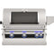 Fire Magic - Echelon Diamond E660i 30-Inch Built-In Natural Gas / Propane Gas Grill w/ Rotisserie, Left Side Infrared Burner, Magic Window & Analog Thermometer -E660i-9LA-W