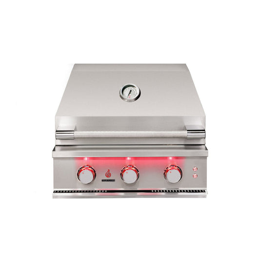TruFlame - 25" 3 Burner Gas Grill - Liquid Propane/Natural Gas | TF25-XX