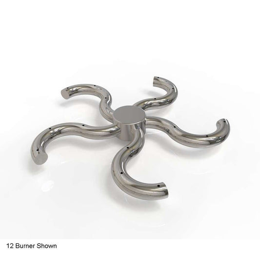 Firegear - TrueFlame 36" Octoburner Stainless Steel Burner - TF-SS-FBO-36