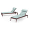 RST Brands - Vaughn™ Set of 2 Sunbrella® Outdoor Chaise Lounges | OP-AWLS2-VGHN