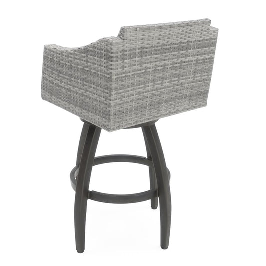RST Brands - Cannes™ 5 Piece Sunbrella® Outdoor Barstool Set | OP-PEBST5-CNS