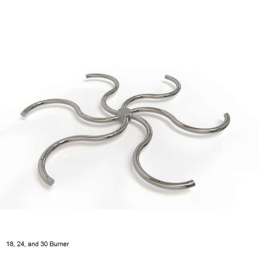 Firegear - TrueFlame 30" Octoburner Stainless Steel Burner - TF-SS-FBO-30