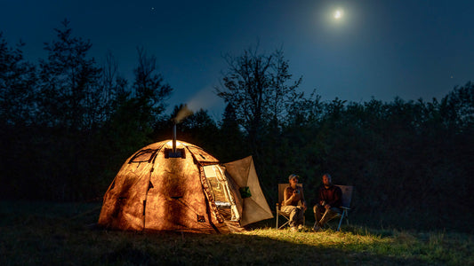 Best Hot Tents All-Season Tent with Stove Jack "UP-2". Best tent for 1-4 person