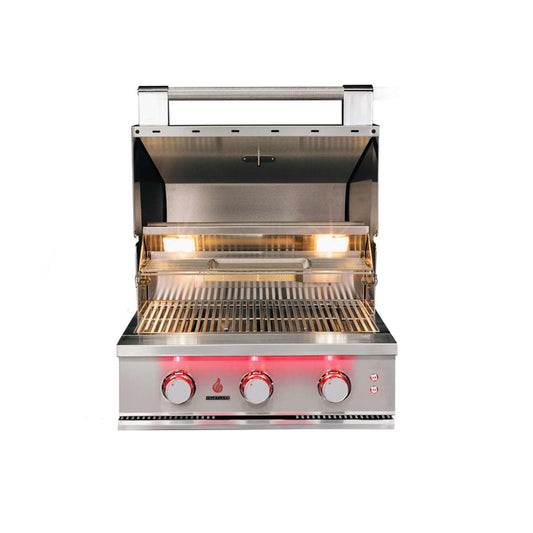TruFlame - 25" 3 Burner Gas Grill - Liquid Propane/Natural Gas | TF25-XX