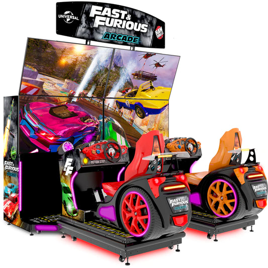 Raw Thrills - Fast & Furious Arcade Game - 028425N