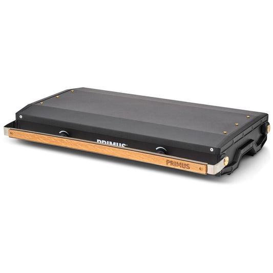 Kinjia - 2 Burner Propane or Butane Camp Stove- 18.7"x11.6"x3.1" 10,200 BTU