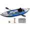 Sea Eagle - 300X Pro Carbon 1 Person 9'10" White/Blue Inflatable Explorer Kayak ( 300XK_PC )