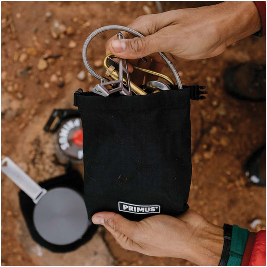 Express Spider II with heat reflector and a nylon storage bag