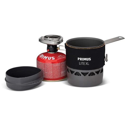 Lite XL Stove System with oversized and foldable control valve