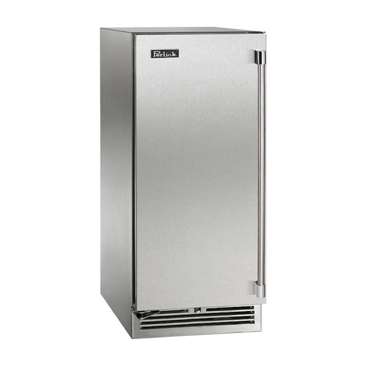 Perlick - 15" Signature Series Outdoor Beverage Center with stainless steel solid door, with lock - HP15BO
