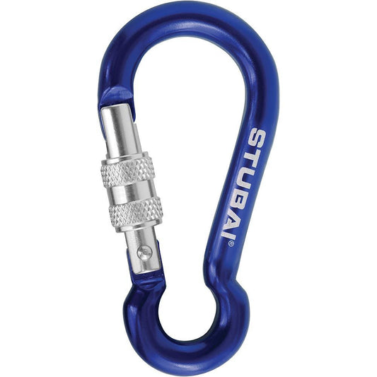 STUBAI - MINIKARABINER SCREW GATE - Black, Blue, Orange