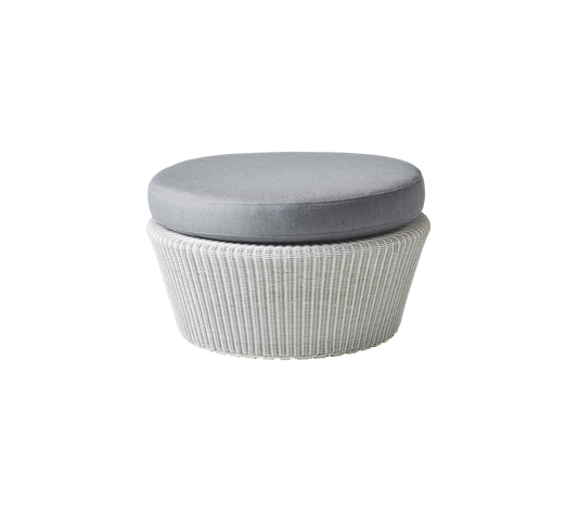 Cane-Line - Kingston footstool large - 5349LW