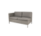 Cane-Line - Connect Dining lounge 2 pers. sofa right module
