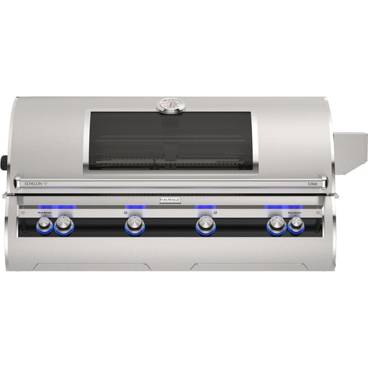Fire Magic - Echelon Diamond E1060i 48-Inch Built-In Natural Gas Grill with Rotisserie, Magic Window & Analog Thermometer - E1060I-9EAX-W