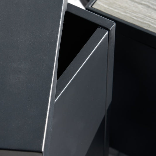 RST Brands - Sego Lily™ 32x20 Fire Table - Black | SL-FT-5-BLK