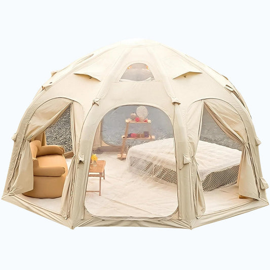 Premium Inflatable Tent "Octopus". Best for 2-8 person
