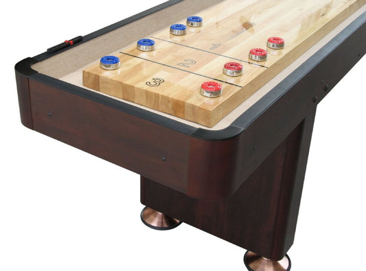 "The Standard" 12 foot Shuffleboard Table in Espresso | Shuf12E