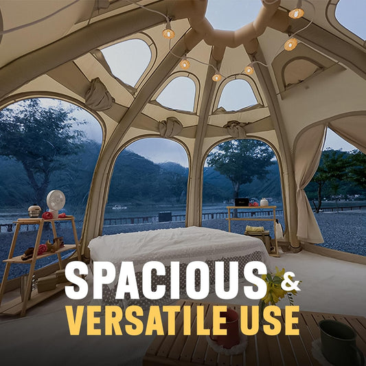 Premium Inflatable Tent "Octopus". Best for 2-8 person