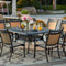 Darlee - Mountain View 9-Piece Patio Dining Set with 60'' Square Dining Table - 201610-9PC-60W