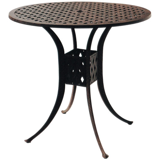 Darlee - Ten Star 5-Piece Patio Bar Set with Cushions and 42'' Round Bar Table - DL503-5PC-30F