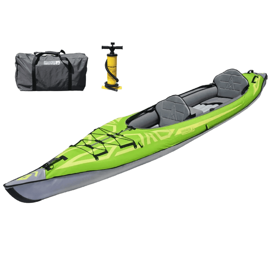 ADVANCED ELEMENTS | ADVANCEDFRAME® CONVERTIBLE GREEN KAYAK WITH PUMP | AE1007-G-P