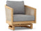 Anderson Teak - Catania Natural Swivel Lounge Chairs - DS-338