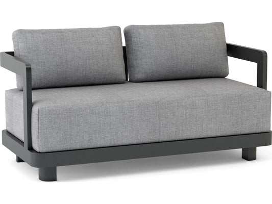 Anderson Teak - Granada Deep Seating Aluminum Loveseat - DS-902-AL