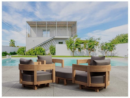 Anderson Teak - Coronado 5 Pieces Deep Seating Set | Set-174