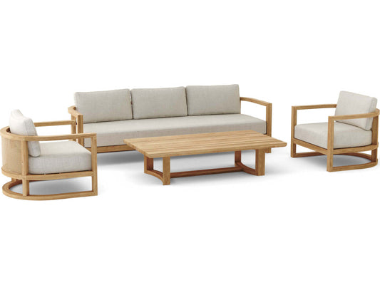 Anderson Teak - 4-pc Junus Deep Seating - SET-221