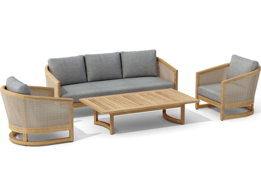 Anderson Teak - 4-pc Catania Deep Seating - SET-333