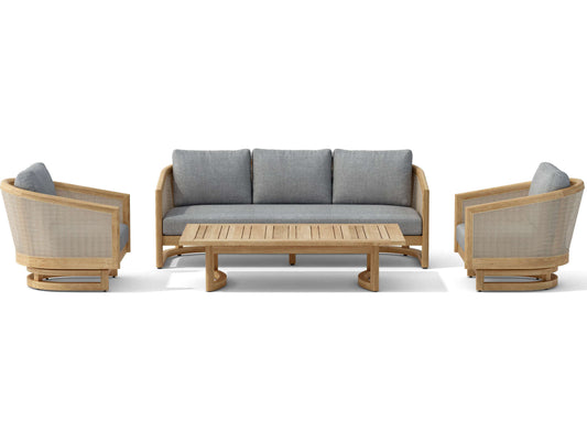 Anderson Teak - 4-pc Catania Deep Seating - SET-338