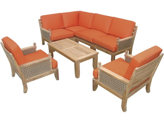 Anderson Teak Luxe 7-Pieces Modular Set