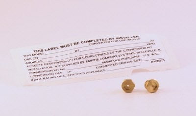 Broilmaster - Natural Gas to Propane Conversion Kit for S5, P5, D5 - B100241