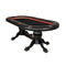 Elite Alpha 94" LED Sunken Playing Surface Poker Table | 2BBO-ELTA