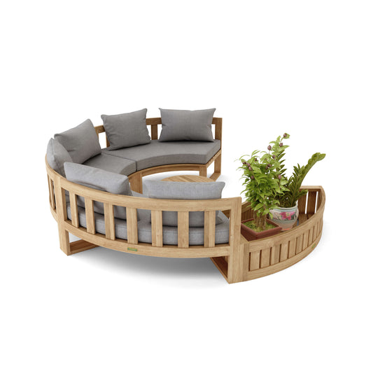 Anderson Teak - CIRCULAR MODULAR DEEP SEATING | SET-808