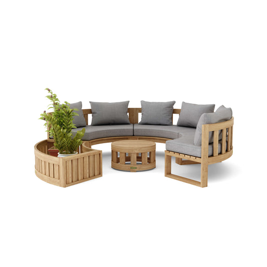 Anderson Teak - CIRCULAR COFFEE TABLE | TB-808C