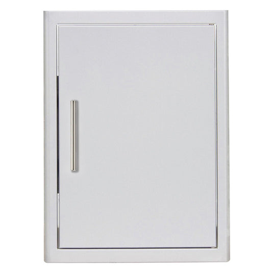 Blaze - 18-Inch Reversible Stainless Steel Single Access Door - Vertical | BLZ-SV-1420-R-SC