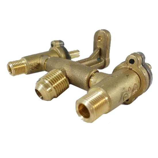 Broilmaster B101616 Propane Twin Valve Assembly for H4X