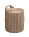 CO9 Design - Chatham 17" Wicker Stool-Linen