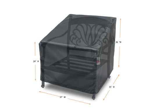 Shield - Chair Cover Large - 37"W x 35"D x 24''/36"H Gold - COV-GC21W