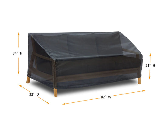 Shield - Sofa Cover Small - 82"W x 32"D x 21''/34"H Gold - COV-GC23