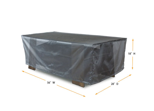 Shield - Coffee Table Cover Rectangle - 56"x28"x18"H Gold - COV-GTC56