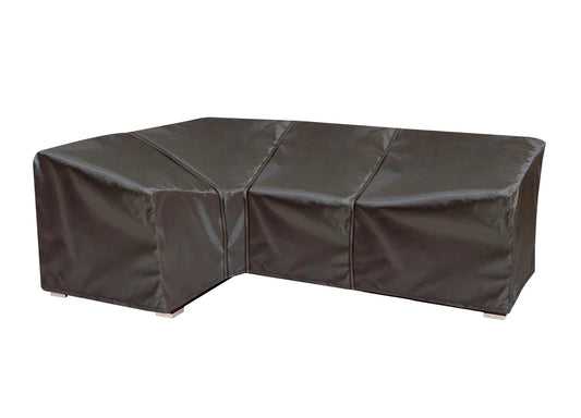 Shield - Modular Cover Left End - 32"Wx40"Dx32"H - Mercury - COV-M403